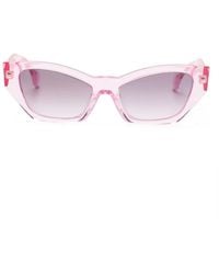 Versace - Lunettes De Vue À Monture Papillon - Lyst