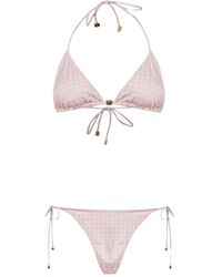 Amiri - Monogram-Print Bikini - Lyst
