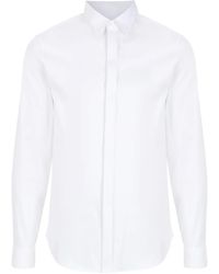 ARMANI EXCHANGE - Chemise Cintrée À Manches Longues - Lyst