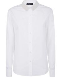 Fabiana Filippi - Camisa con apliques en el cuello - Lyst