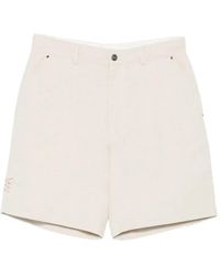 Amaranto - Embroidered-Detail Shorts - Lyst