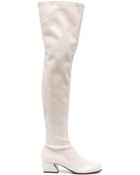 Sergio Rossi - Round-Toe Leather 60Mm Boots - Lyst