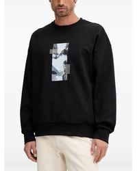 BOSS - Stenson Zone Graphic Crew-Neck Sweatshirt - Lyst