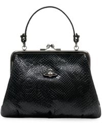 Vivienne Westwood - Granny Frame Leather Clutch Bag - Lyst