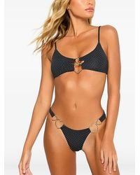 Beach Bunny - Lexi Love Polka-Dot Bikini Top - Lyst