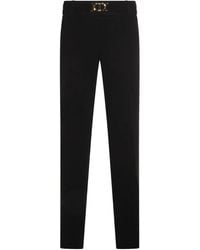 Twinset - Belted-Logo Trousers - Lyst