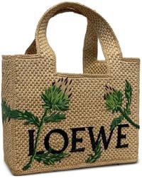Loewe - Tote Bag Loewe Font Small - Lyst