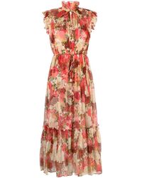 Zimmermann - Wonderland Floral-print Dress - Lyst