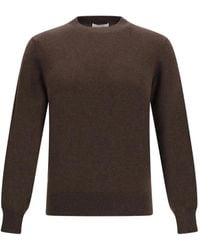 Cruciani - Crew-neck Long-sleeves Sweater - Lyst