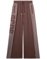 Gcds - Logo-Patch Wide-Leg Track Pants - Lyst