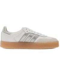 adidas - Samba Three-Stripe Platform Sneakers - Lyst