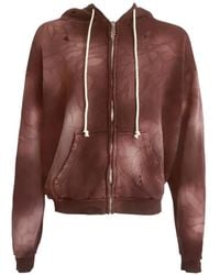 HELLSTAR - Bleach-Effect Hoodie - Lyst