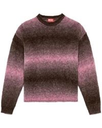 DIESEL - K-Rasta Gradient-Knit Sweater - Lyst