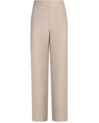 Emporio Armani - Straight Trousers - Lyst