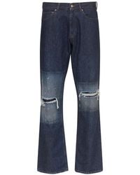 MM6 by Maison Margiela - Straight-Leg Jeans - Lyst
