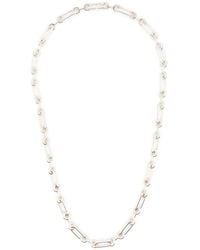 Charlotte Chesnais - Petit Binary Chain-Link Necklace - Lyst