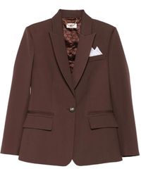 Elisabetta Franchi - Jacke mit Taschen - Lyst