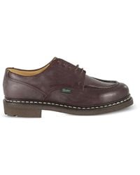 Paraboot - Chambord Tex Leather Derby Shoes - Lyst