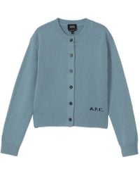 A.P.C. - Lila Cardigan - Lyst