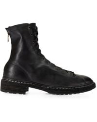 Guidi - Bottes À Lacets - Lyst