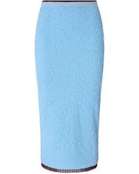 Pinko - Midi-Rok Met Textuur - Lyst