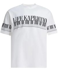 Kapital - T-Shirt À Imprimé Piano - Lyst