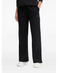 Under Armour - Icon Vida Logo-Embroidered Wide-Leg Track Pants - Lyst
