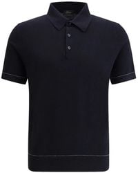 Brioni - Sea Island Polo Shirt - Lyst