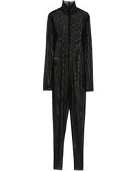 Norma Kamali - Roll-Neck Slim-Cut Catsuit - Lyst