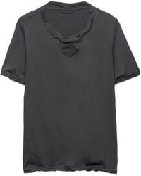 Prada - T-Shirt - Lyst