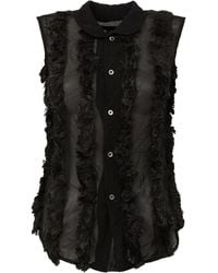 Comme des Garçons - Top Texturé - Lyst