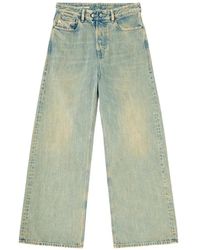 DIESEL - 1996 D-Sire 007Cy Relaxed Wide-Leg Jeans - Lyst