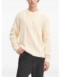 Dickies - Cable-Knit Crew-Neck Sweater - Lyst