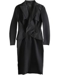 Yohji Yamamoto - Notched Lapel Dress - Lyst