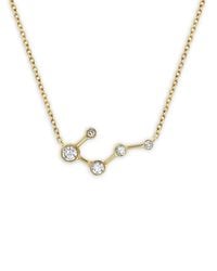 Logan Hollowell - 14K Constellation Diamond Necklace - Lyst