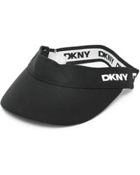DKNY - Logo Tennis Visor - Lyst