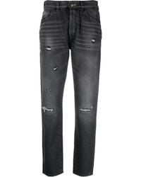 Washington DEE-CEE U.S.A. - Ripped Slim-Cut Jeans - Lyst