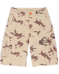 HELLSTAR - Camouflage-Print Cargo Shorts - Lyst