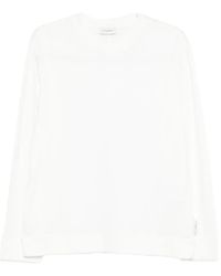 Paolo Pecora - T-Shirt Met Lange Mouwen - Lyst