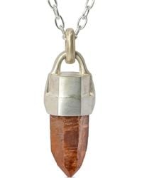 Parts Of 4 - Talisman Iron-Quartz Pendant Necklace - Lyst