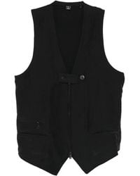 Y-3 - Button Zip Vest - Lyst