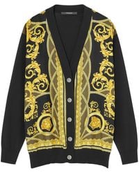 Versace - Cardigan La Coupe Des Dieux - Lyst