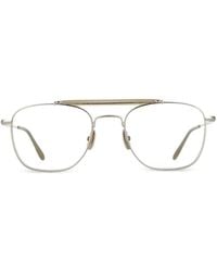 Yellows Plus - Tyrone Brille Mit Lochstickerei - Lyst