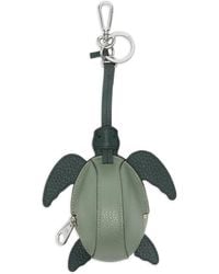 Mulberry - Turtle Zip-Around Keyring - Lyst