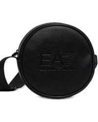 EA7 - Logo-Embossed Round Cross Body Bag - Lyst