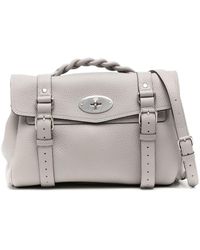 Mulberry - Alexa Grained-leather Shoulder Bag - Lyst