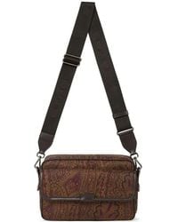 Etro - Large Arnica Paisley-Print Shoulder Bag - Lyst