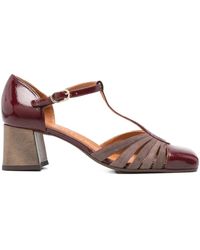 Chie Mihara - 60Mm T-Bar Block-Heel Pumps - Lyst
