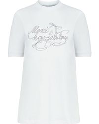 Nina Ricci - How Fabulous Cotton T-Shirt - Lyst