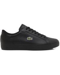 Lacoste - Powercourt Graphic Leather Sneakers - Lyst